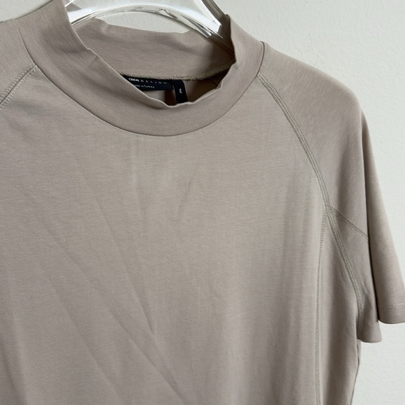 ASOS DESIGN Muscle Fit Mock neck Tee Sz 2XL - Picture 3 of 7